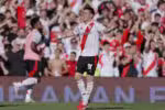MADRID, 13/06/2025.- Fotografía de archivo, tomada el 27/04/2025, de Franco Mastantuono, centrocampista argentino de 17 años procedente de River Plate, que se incorporará a la disciplina del Real Madrid el 14 de agosto de 2025, cuando sea mayor de edad, y firma un contrato de seis temporadas. EFE/Archivo/Juan Ignacio Roncoroni