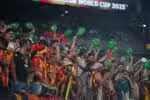 PHILADELPHIA (United States), 25/06/2025.- Esperance de Tunisie fans hold up green ballons in support of Palestine during the FIFA Club World Cup 2025 match between Esperance de Tunis and Chelsea in Philadelphia, Pennsylvania, USA, 24 June 2025. (Mundial de Fútbol, Filadelfia, Túnez) EFE/EPA/WILL OLIVER