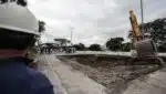 Cenário da cratera na Marginal Tietê, em São Paulo, permanece sem prazo definido para conclusão dos trabalhos