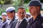 SP - ENTREGA/VIATURAS/PM/GUILHERME DERRITE - GERAL - O secretário de Segurança Pública, Guilherme Derrite, participa da entrega de 21 novas viaturas operacionais para a Polícia Militar, na Praça Coronel Fernando Prestes, em frente ao quartel do Comando-Geral da PM, no Bom Retiro, na região central da capital paulista, nesta quarta-feira, 08 de janeiro de 2025. 08/01/2025 - Foto: GABRIEL SILVA/ATO PRESS/ESTADÃO CONTEÚDO