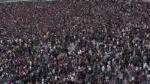 Manifestantes colombianos demonstram apoio a Miguel Uribe