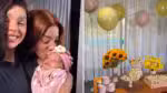 Ludmilla e Brunna comemoram o primeiro mês de vida de Zuri; confira os momentos