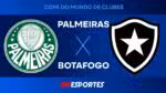 Palmeiras x Botafogo: acompanhe a transmissão da Jovem Pan ao vivo