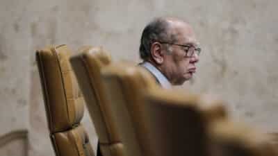 Ministro Edson Fachin, durante sessão do Supremo Tribunal Federal (STF). | Sérgio Lima/Poder360 14.mai.2025