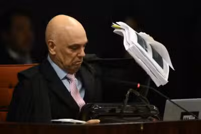 Moro vota pela condenação de Bolsonaro e outros 7 réus no esquema de golpe Moro vota pela condenação de Bolsonaro e outros 7 réus no esquema de golpe