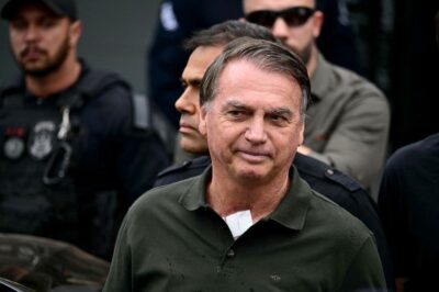 Bolsonaro exibe atitude após saída do hospital, sob o olhar de Moraes