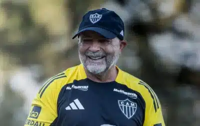 Confira a formação tática do Atlético-MG para a partida contra o Santos Confira a formação tática do Atlético-MG para a partida contra o Santos