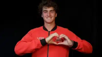 João Fonseca almeja participar do torneio da Laver Cup e disputar um confronto com Alcaraz João Fonseca almeja participar do torneio da Laver Cup e disputar um confronto com Alcaraz
