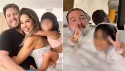 Maíra Cardi enfrenta críticas por ter divulgado vídeo de filha banhando-se com o padrasto Maíra Cardi enfrenta críticas por ter divulgado vídeo de filha banhando-se com o padrasto