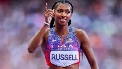 Corredora americana busca ultrapassar barreiras e almeja recorde nos 100m com obstáculos Corredora americana busca ultrapassar barreiras e almeja recorde nos 100m com obstáculos