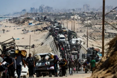 Israel emite nova ordem de retirada aos residentes da cidade de Gaza Israel emite nova ordem de retirada aos residentes da cidade de Gaza
