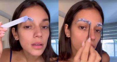 Alane Dias transforma o visual ao descolorir as sobrancelhas; confira