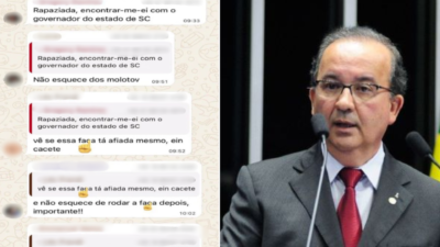 Polícia executa operação para prender indivíduos acusados de planejar o assassinato do governador de Santa Catarina Polícia executa operação para prender indivíduos acusados de planejar o assassinato do governador de Santa Catarina