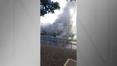 incêndio destrói fábrica da Nestlé em SP incêndio destrói fábrica da Nestlé em SP