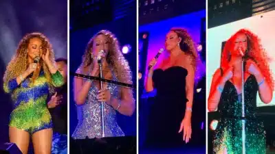 Veja todos os figurinos que Mariah Carey usou em The Town