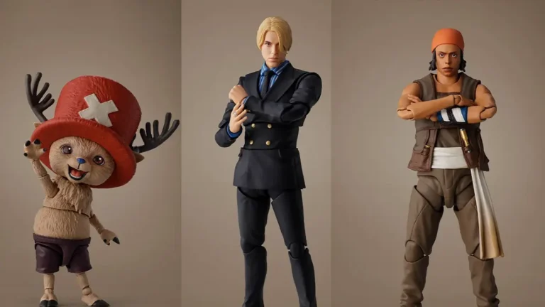 One Piece: Chopper, Usopp e Sanji Chegam em Nova Figuarts – Lançamento em 2026!