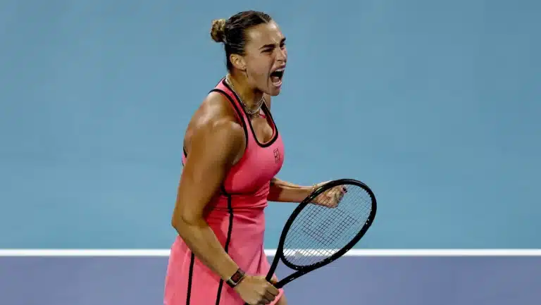 Aryna Sabalenka brilha e avança para a final do Miami Open após vencer Elena Rybakina!