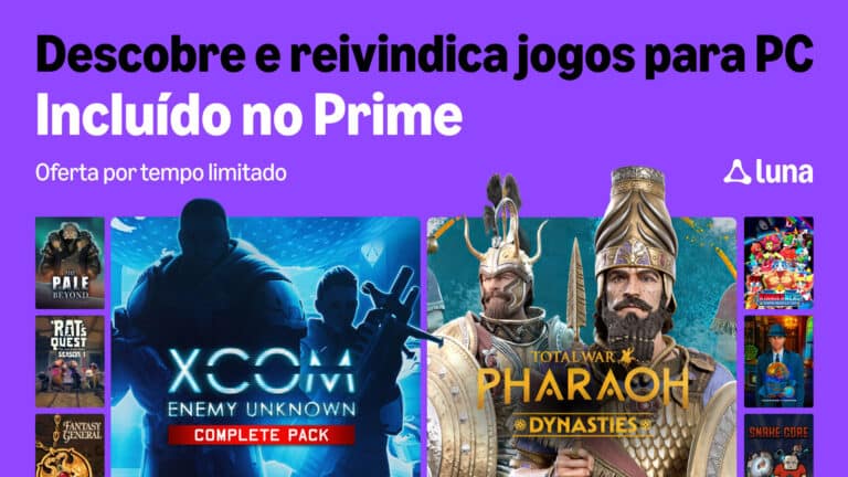 Amazon revoluciona Prime com 12+ jogos gratuitos para PC – Descubra agora!