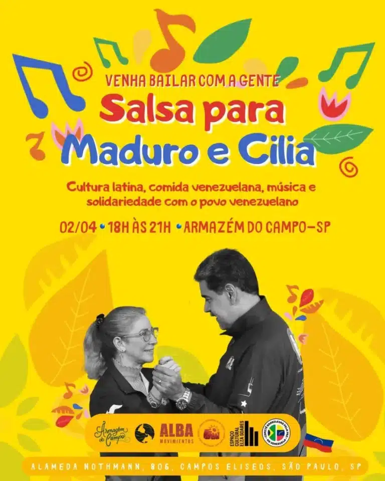 Maduro e Cilia Flores: Debate e Resistência Cultural em São Paulo!