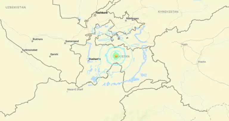 Terremoto de 5,5 atinge o Tajiquistão e deixa população em alerta; saiba mais!